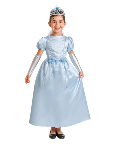 Blaues Prinzessinnenkostüm - von hoher Qualität, ideal für Karneval, Themenpartys und besondere Veranstaltungen.